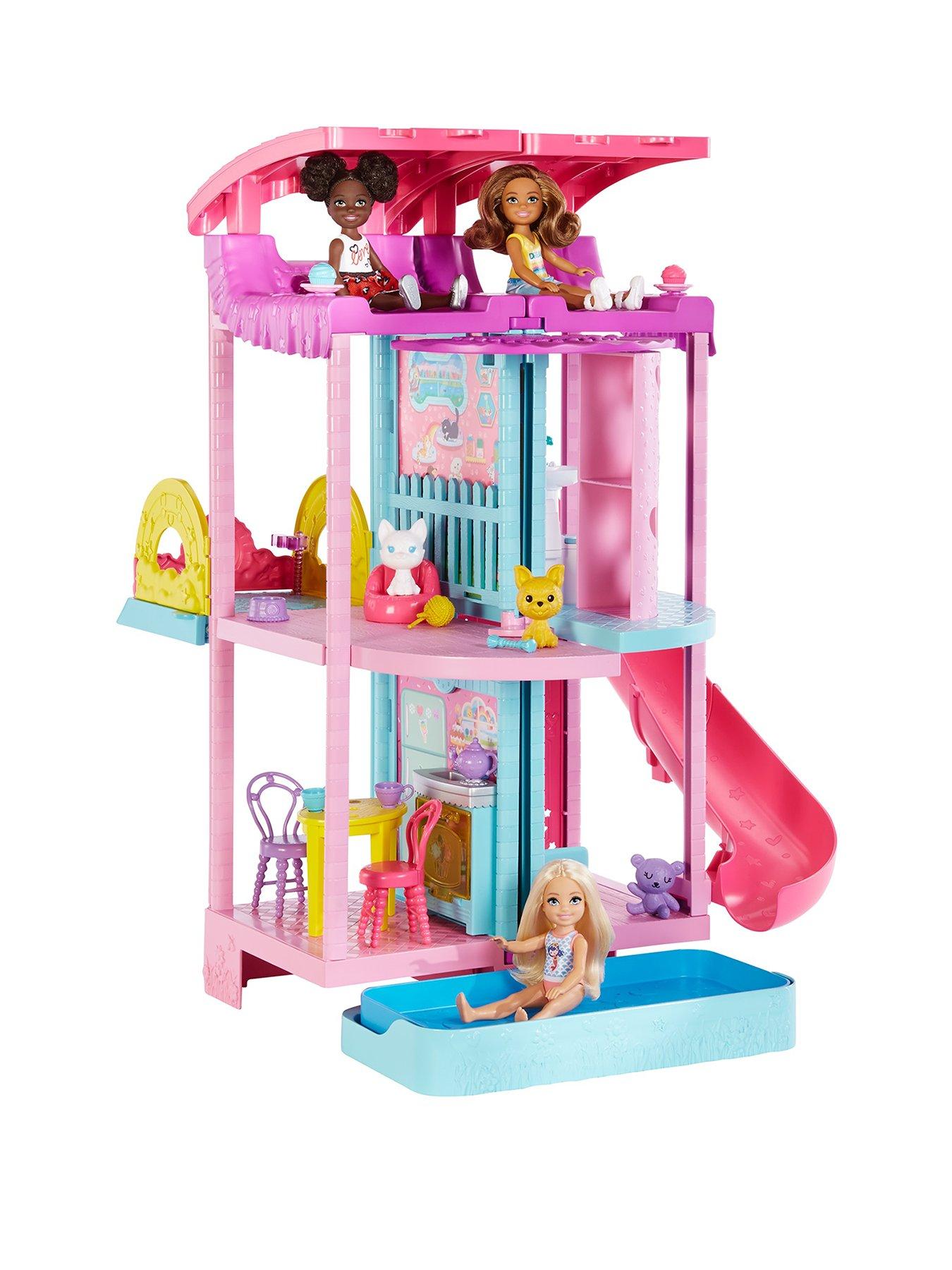 Barbie Chelsea Playhouse with Pets Accessories littlewoods