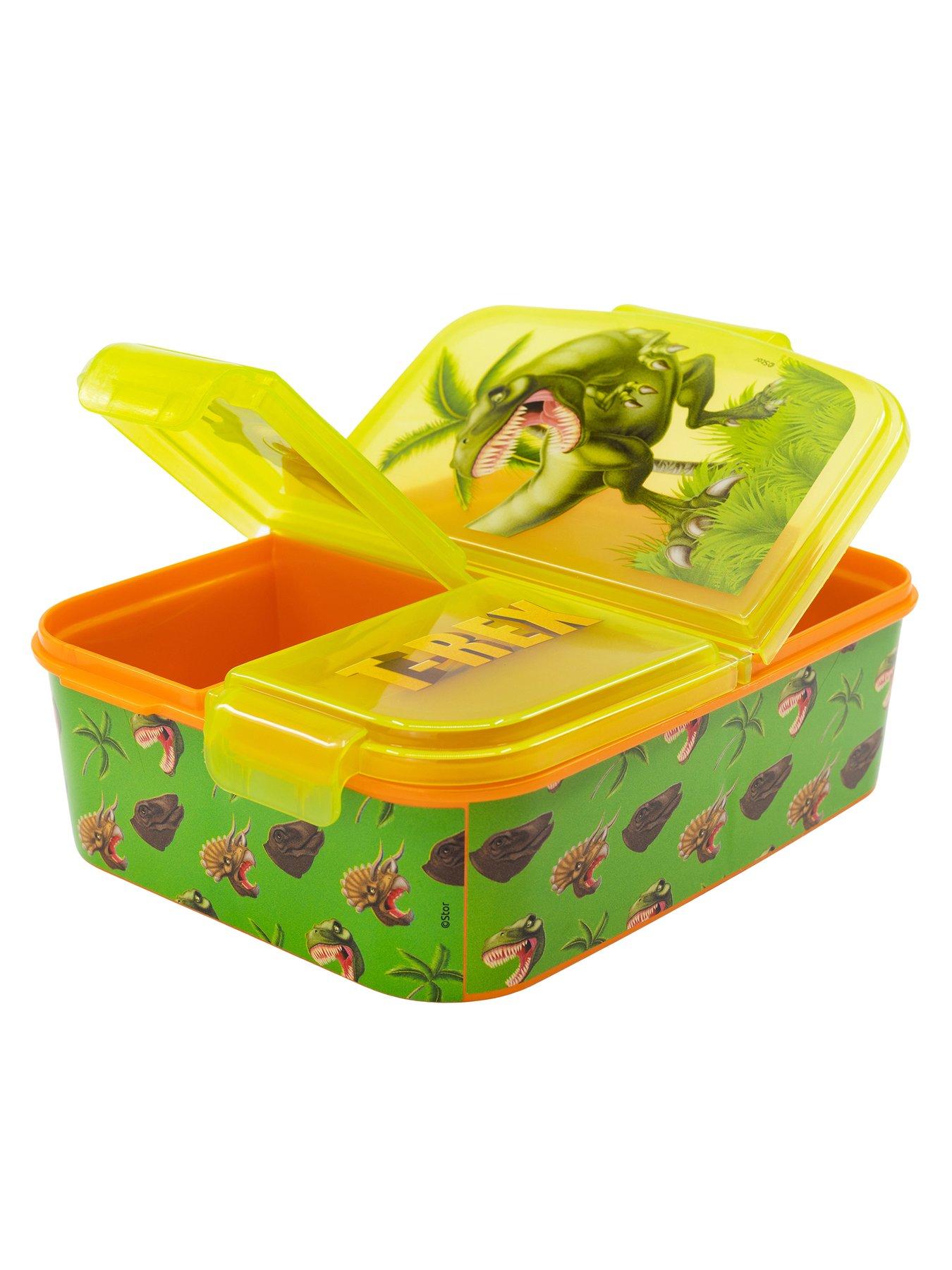 Dinosaur lunch box and bottle deals