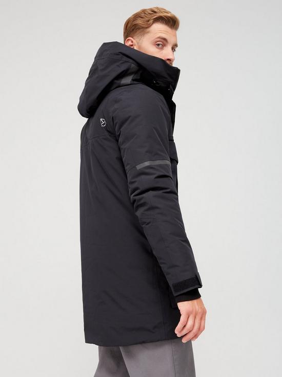 stillFront image of didriksons-drew-6-insulated-parka-coat-black