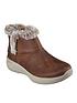  image of skechers-go-walk-stability-chugga-ankle-boots-brown