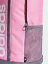 image of adidas-junior-essentials-linear-backpack-light-pink