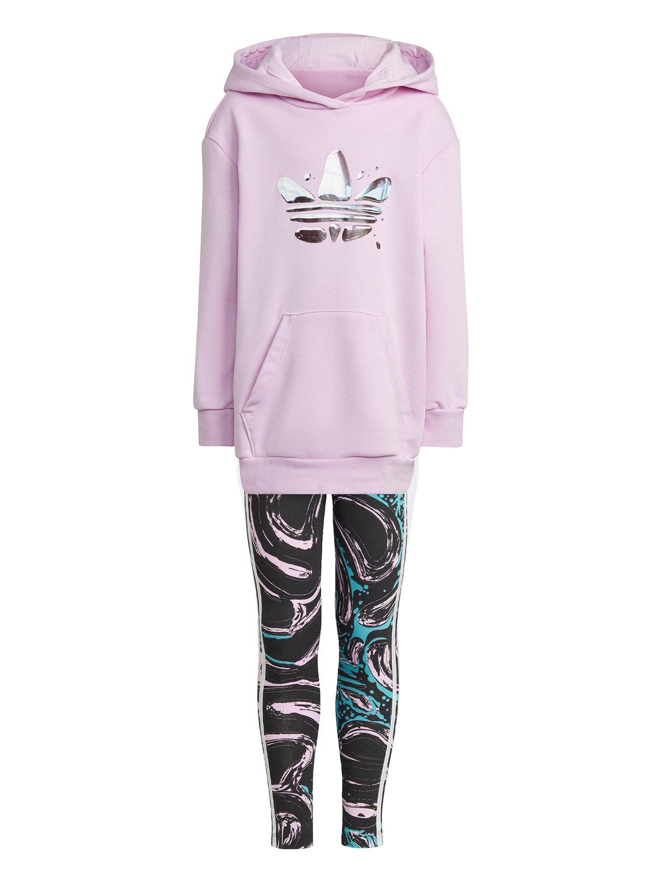 Girls adidas clearance leggings set