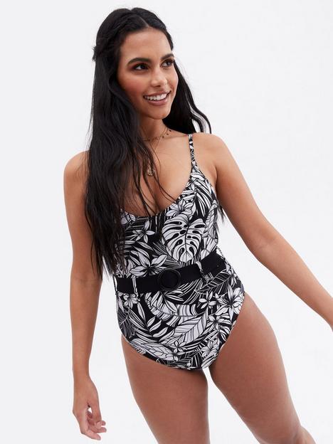 new-look-black-tropical-belted-swimsuit