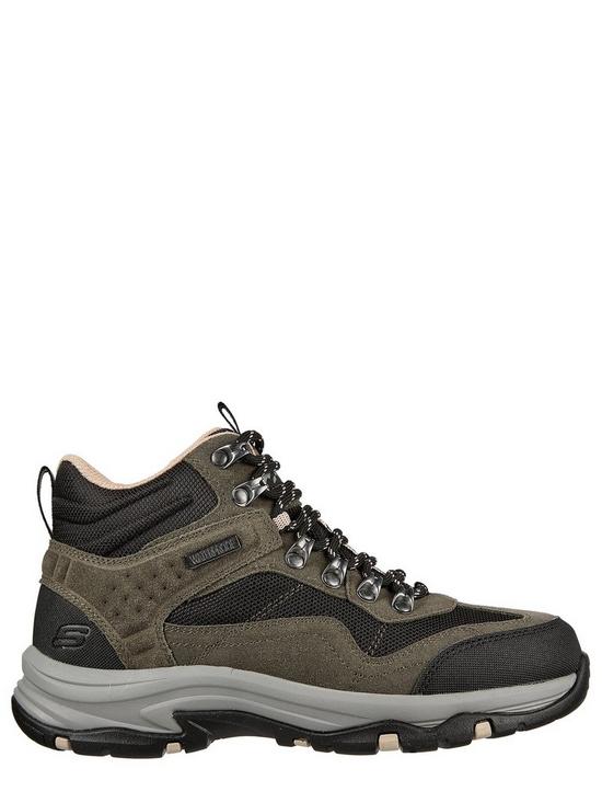 back image of skechers-trego-base-camp-lace-up-ankle-hiker-boots