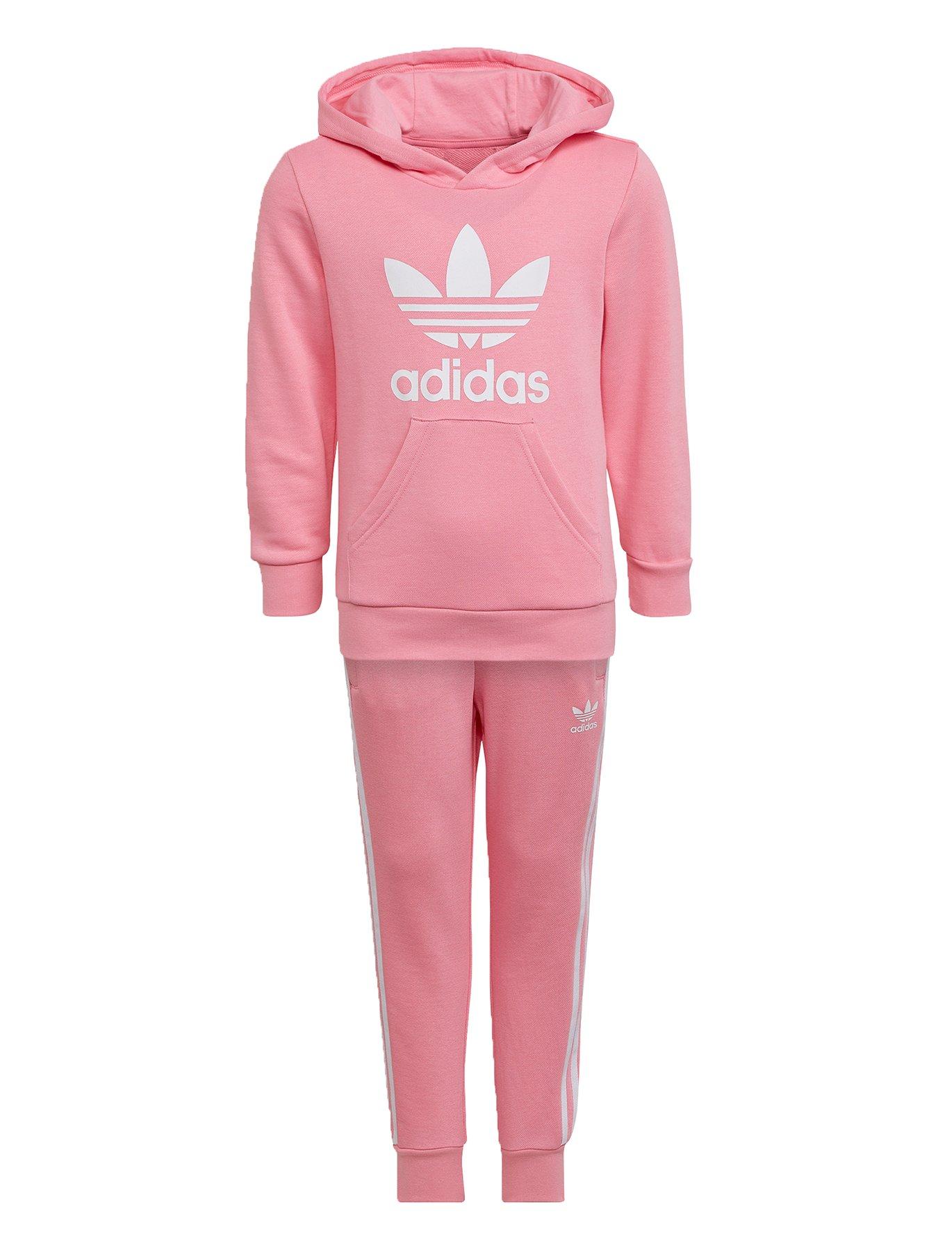 Adidas light outlet pink hoodie