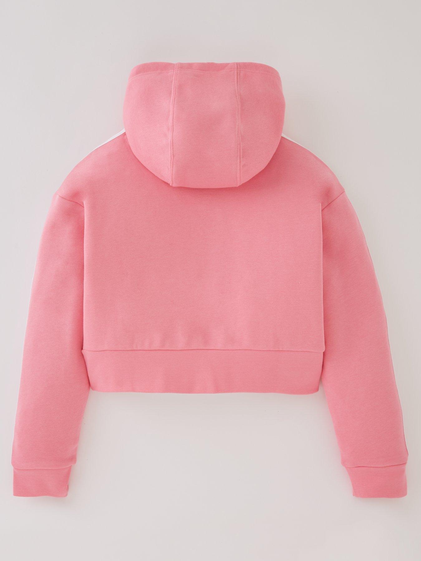 originals trefoil hoodie light pink