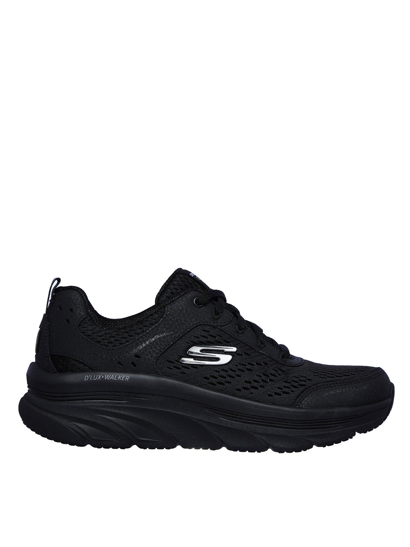 skechers-dlux-walker-infinite-motion-trainers-black
