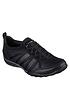  image of skechers-breathe-easy-microleather-trainers-black