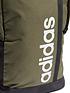 image of adidas-junior-essentials-linear-backpack-dark-green