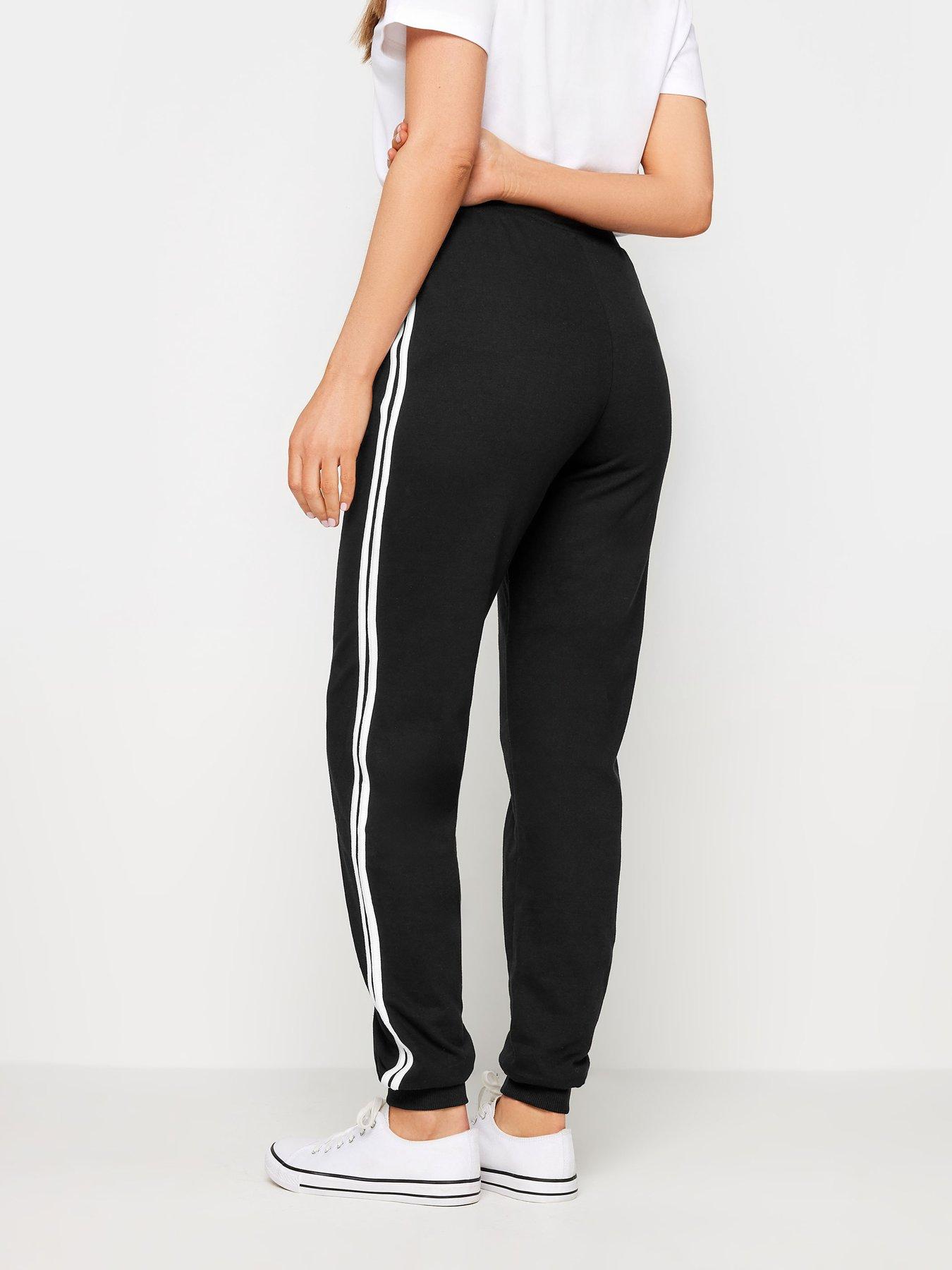 Image 2 of 4 of Long Tall Sally Side Stripe Jogger 36In - Black