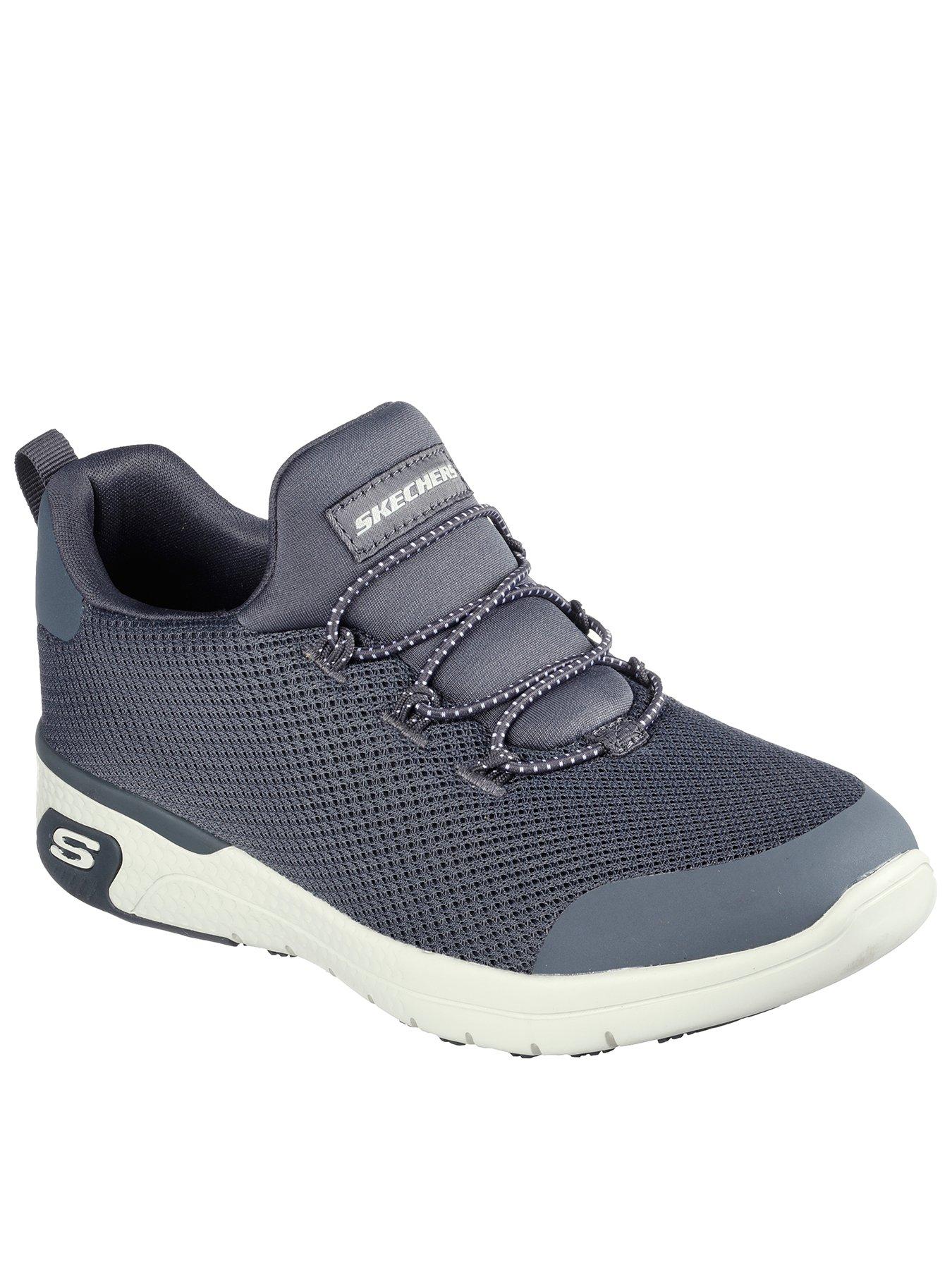 Skechers bungee sale slip on