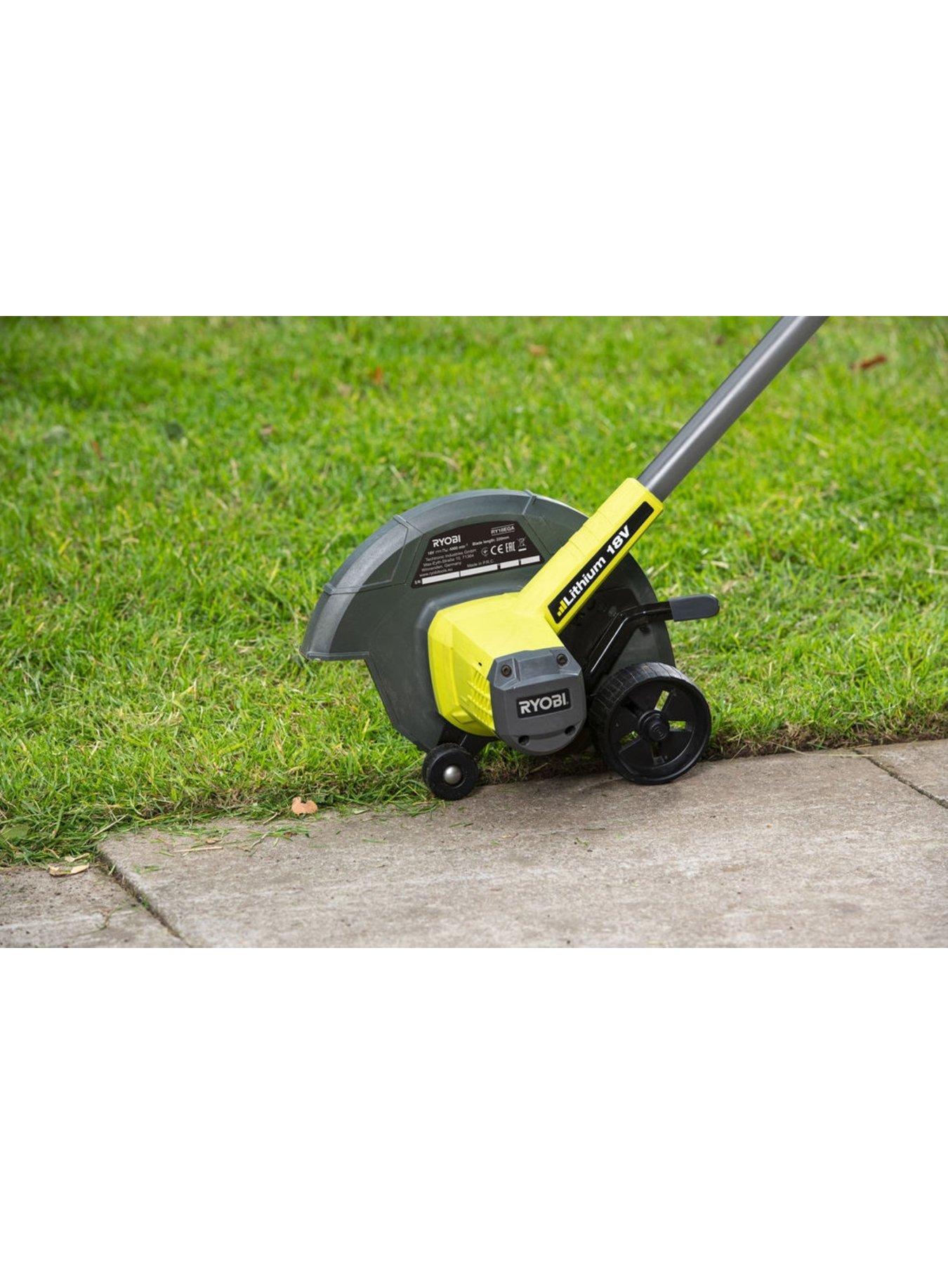 RYOBI RY18EGA 0 18V ONE 22cm Cordless Lawn Edger Battery Charger not Included littlewoods