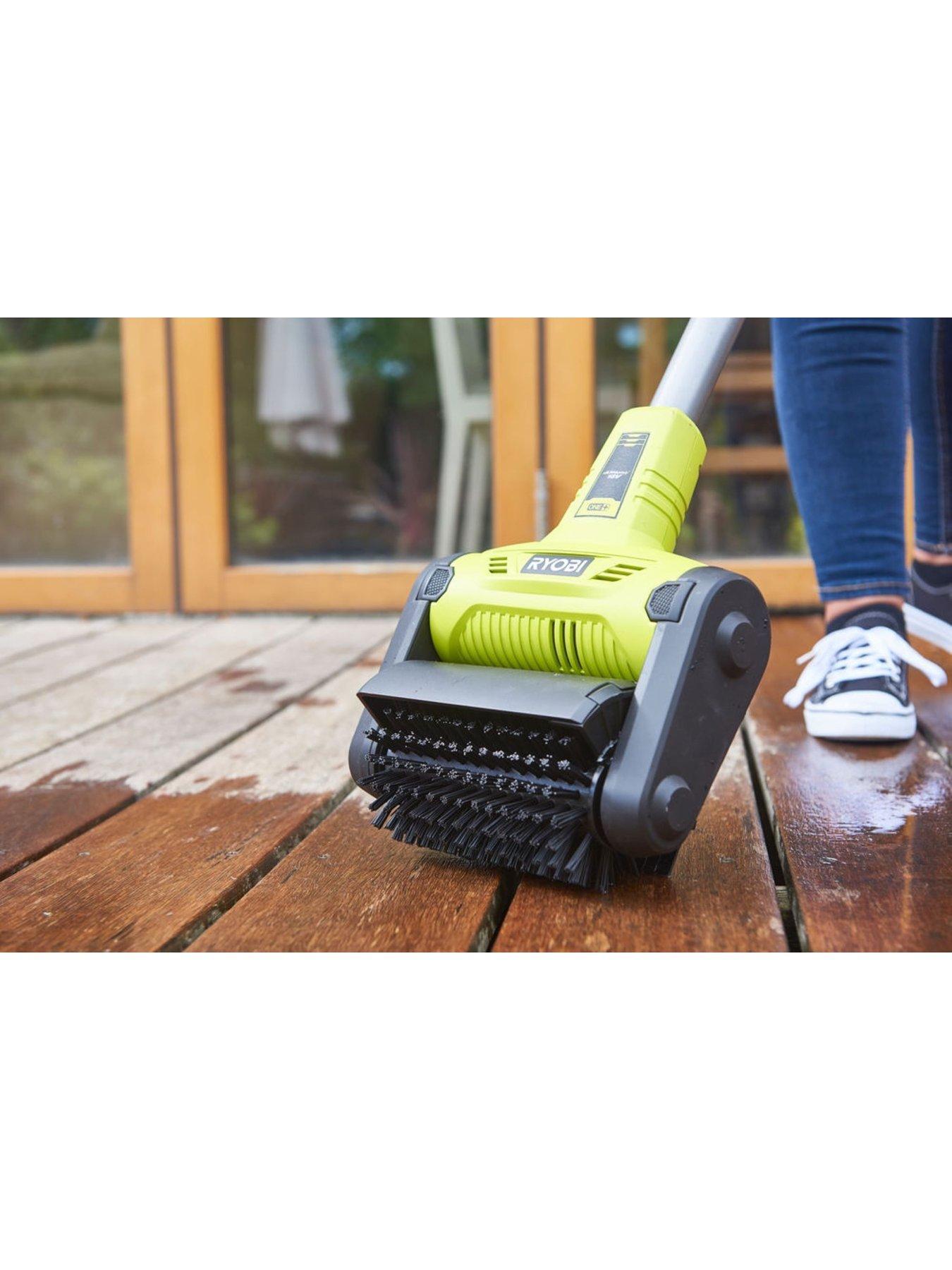 RYOBI RY18PCB0 18V ONE+™ Cordless Patio Cleaner with Scrubbing Brush
