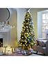  image of 65ft-pre-lit-slim-cashmere-tips-christmas-tree