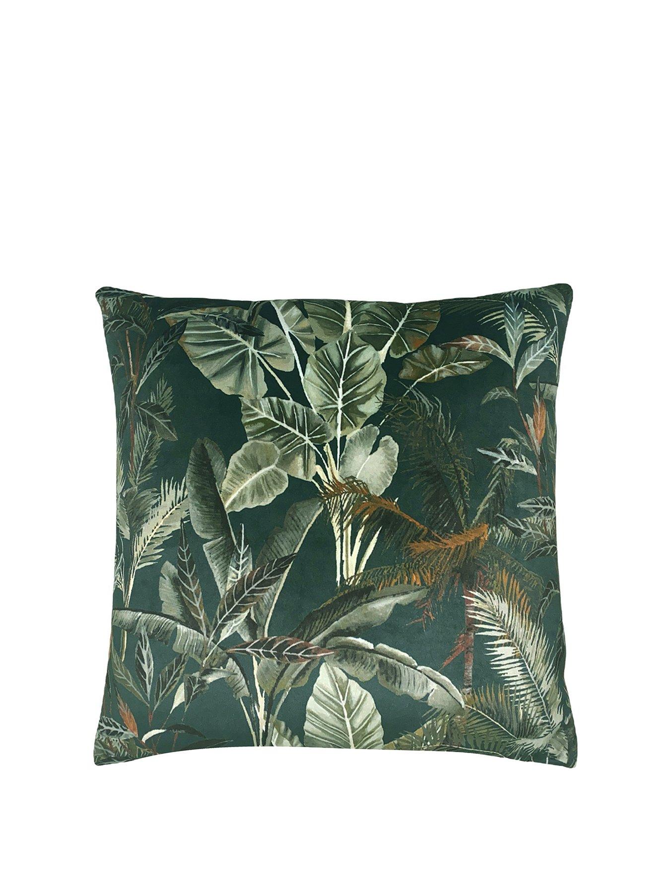 Image 1 of 2 of Furn Kibale Leaves Cushion