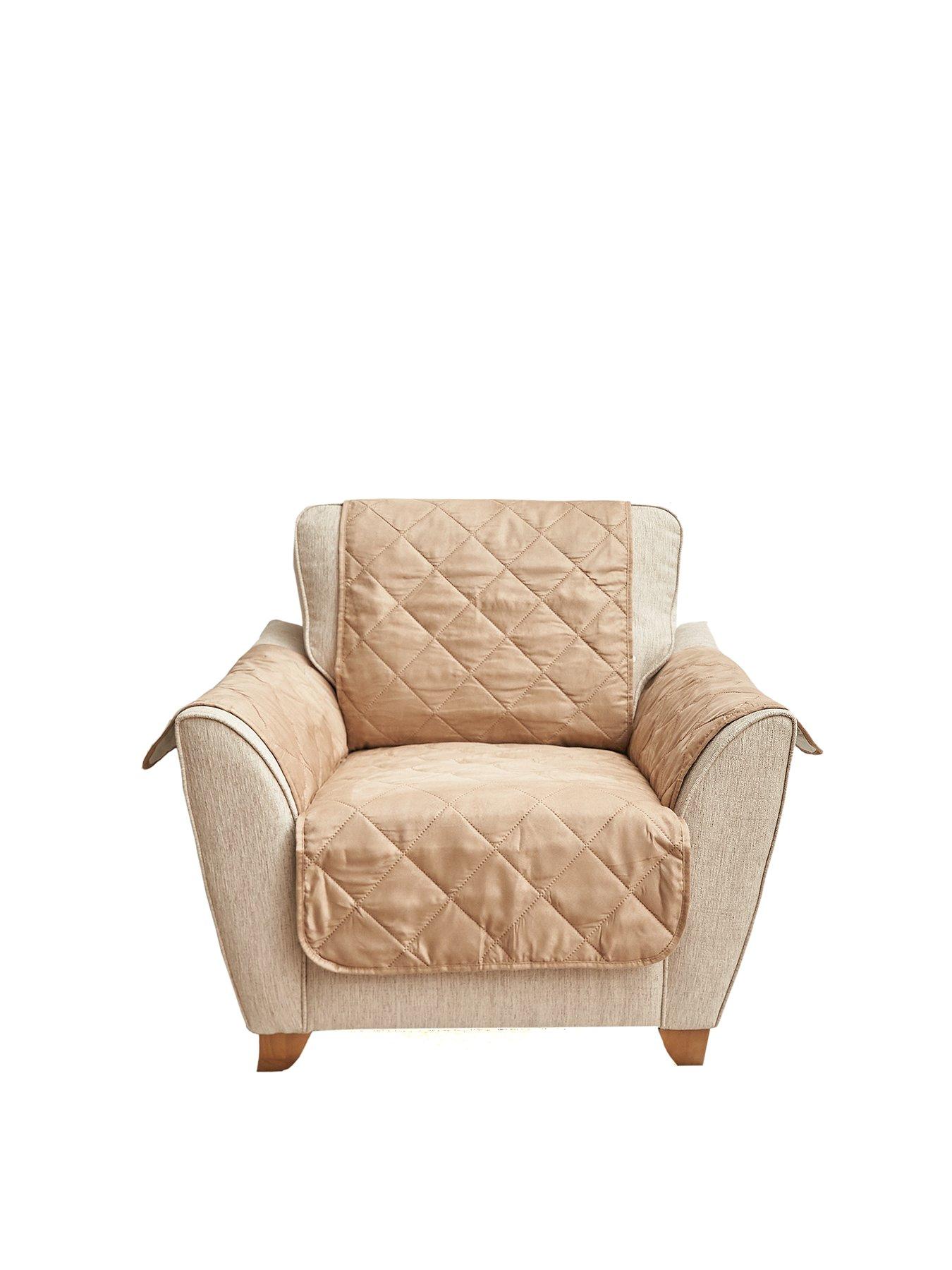 front image of the-very-collection-chair-cover-grey