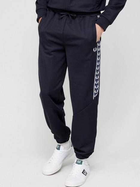 fred-perry-panelled-taped-track-joggers-navy