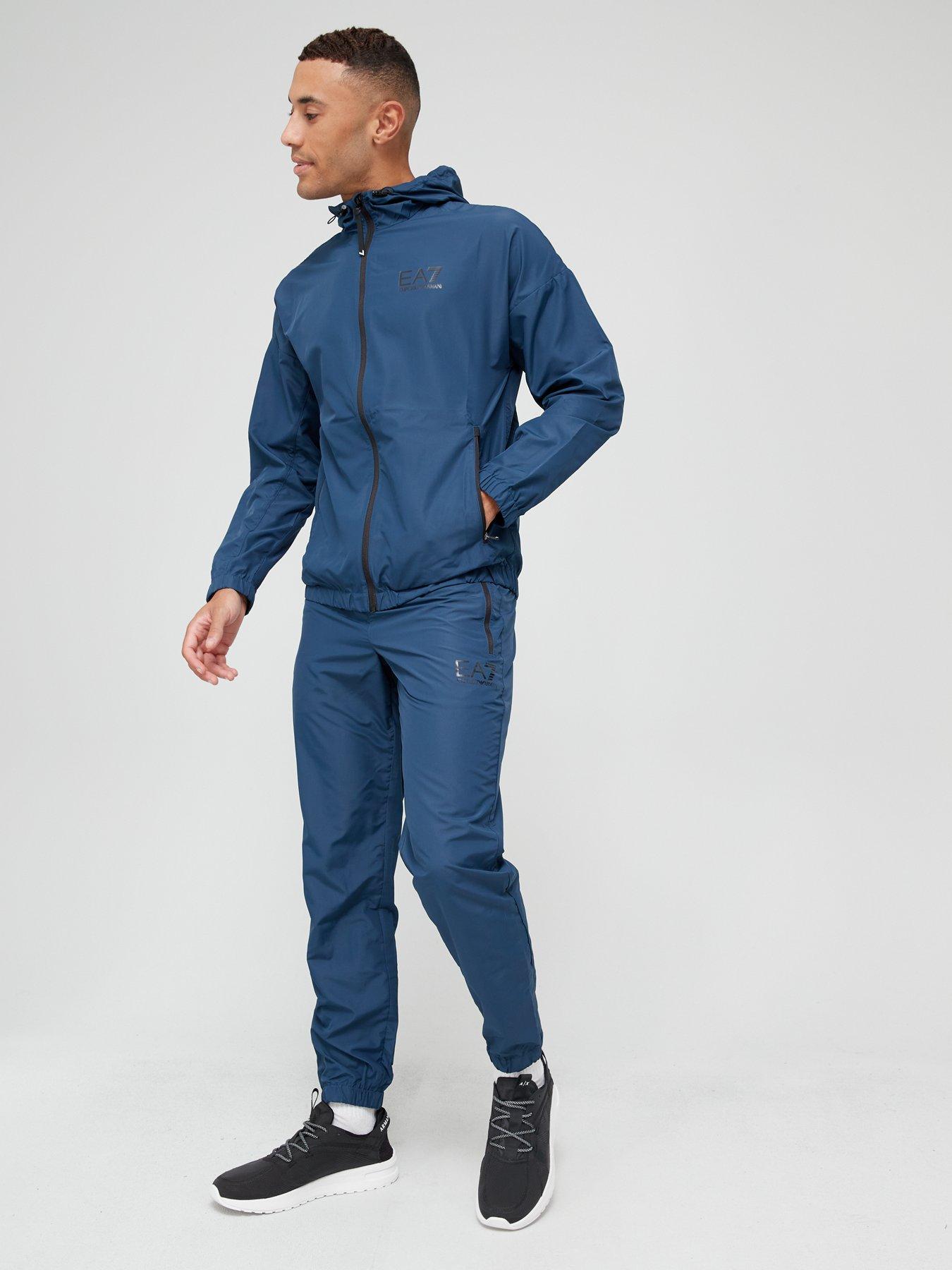  image of ea7-emporio-armani-emporio-armani-ventus-tech-hooded-tracksuit-navy