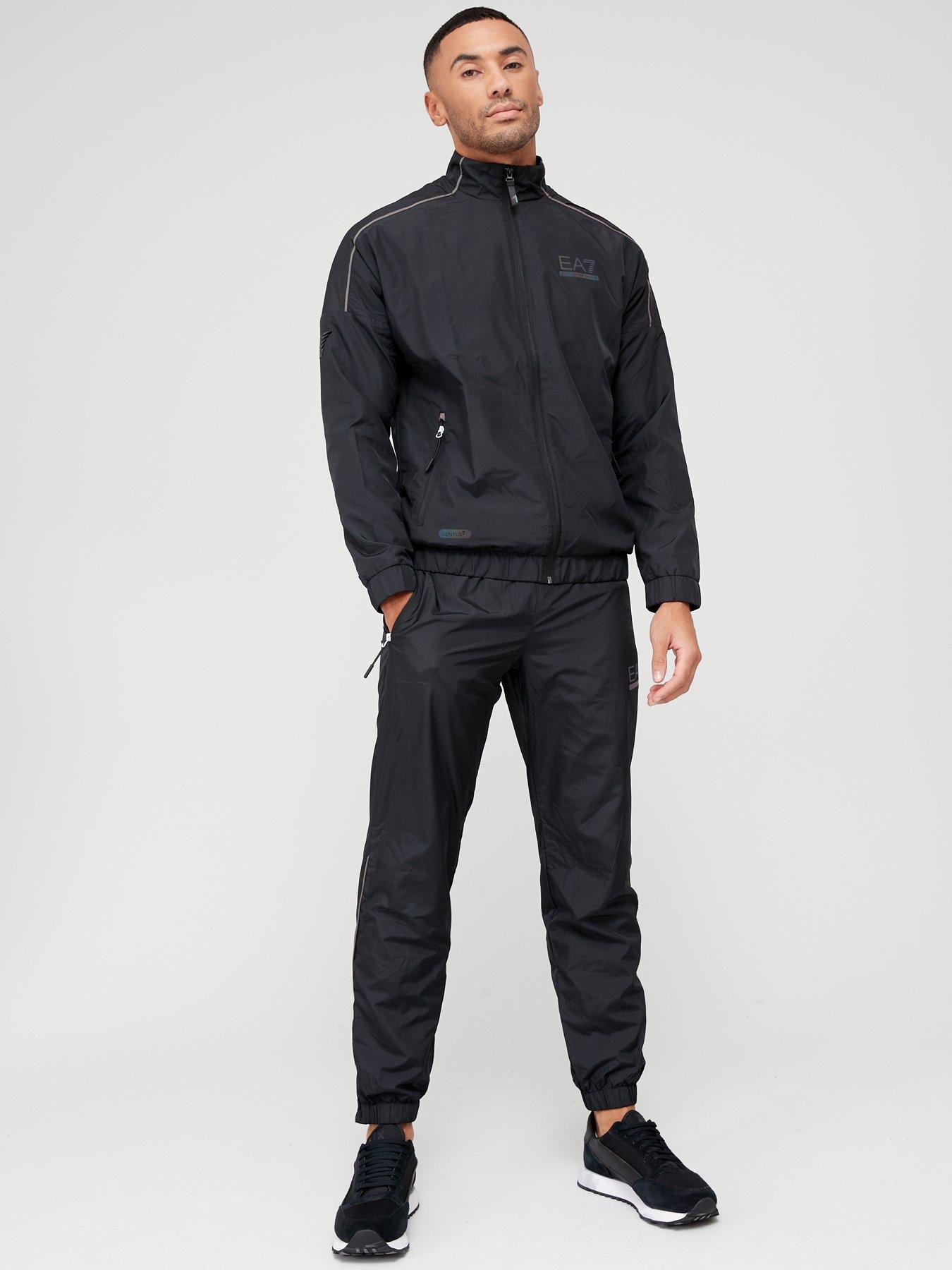 EA7 Emporio Armani Ventus Tech Tracksuit - Black 