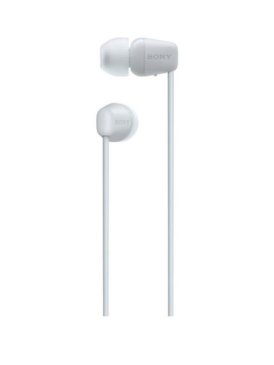 stillFront image of sony-wic100-wireless-in-ear-headphone
