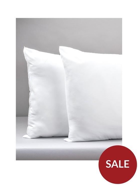 stillFront image of slumberdown-super-support-2-pack-pillow-white