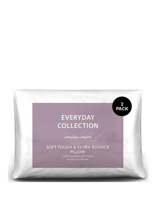 front image of everyday-soft-touch-amp-extra-bounce-2-pack-pillows-white