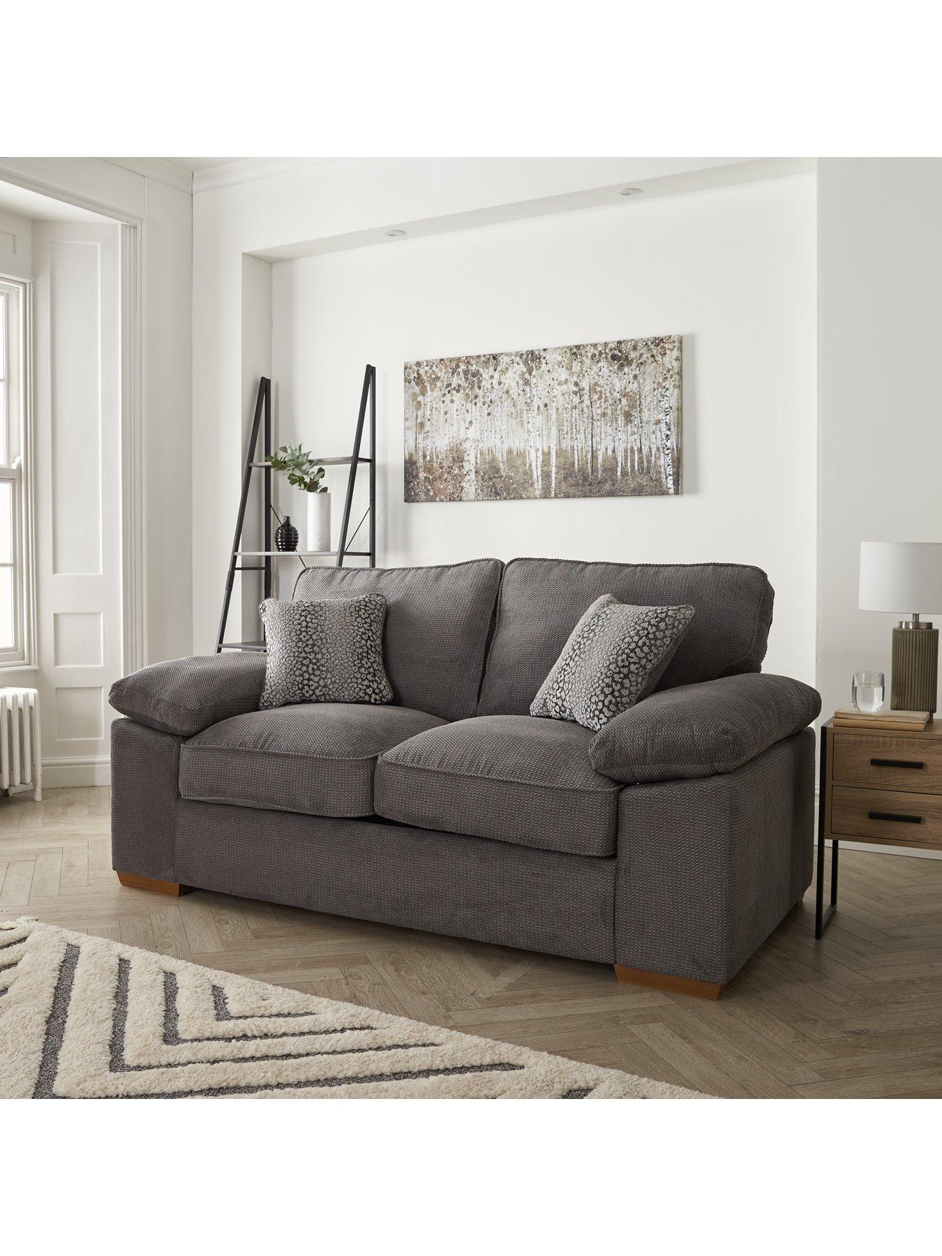 Image 1 of 5 of Very Home Dexter Fabric 2 Seater Sofa&nbsp;- Made to Order in the UK