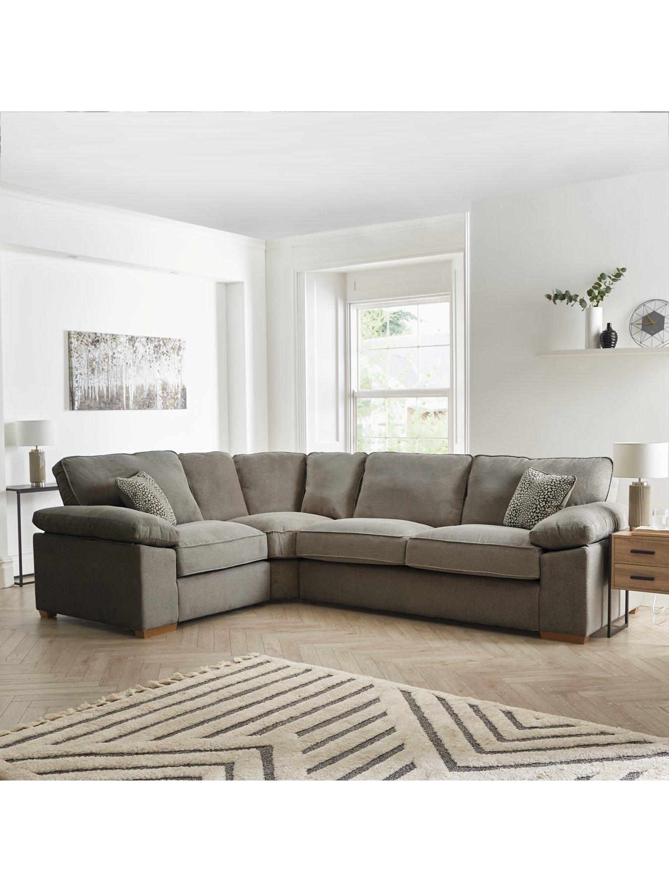 The Very Collection Dexter Fabric Left Hand Corner Sofa - Made to Order in the UK - FSC® Certified