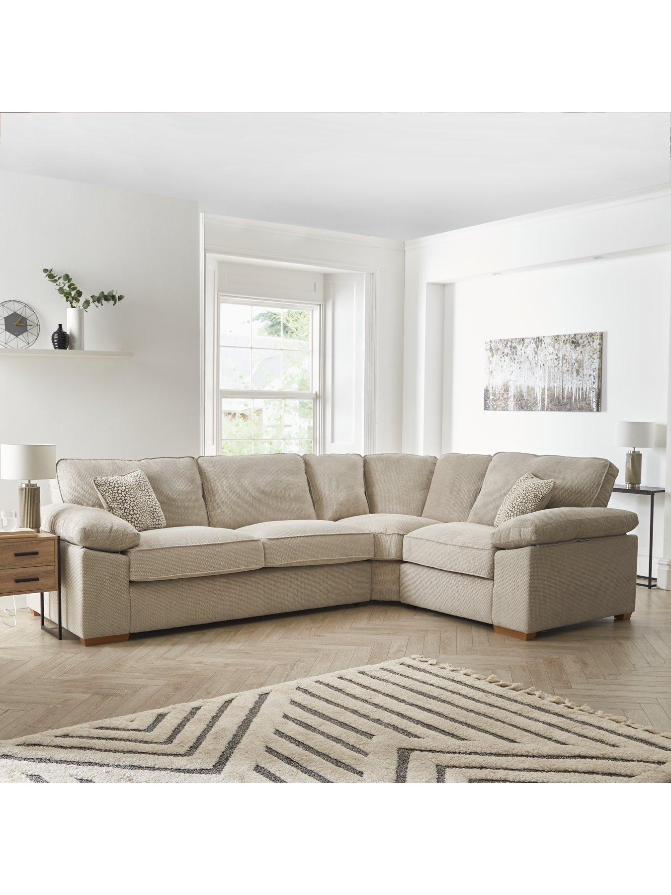 Very Home Dexter Fabric Right Hand Corner Sofa - Made to Order in the UK