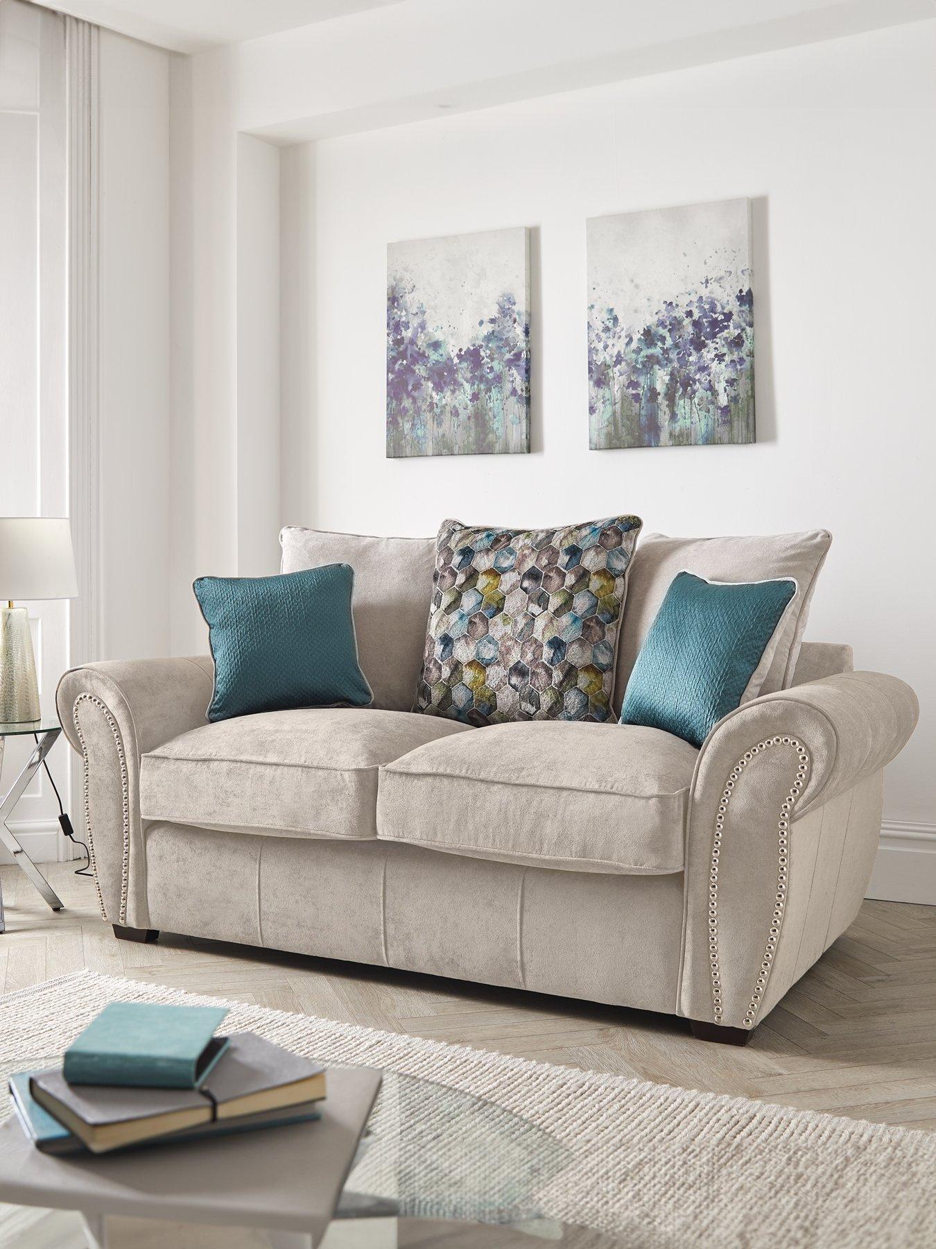 Very Home Flair Fabric 2 Seater Sofa