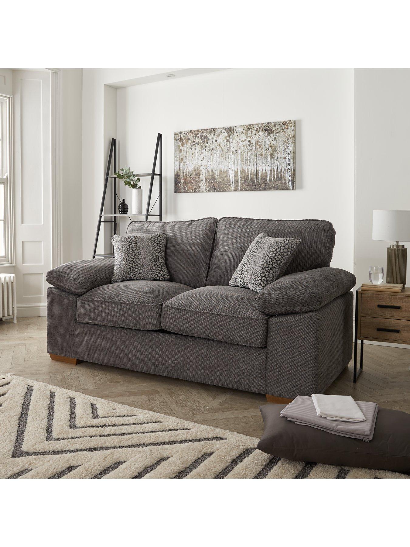 The Very Collection Dexter Fabric 2 Seater Deluxe Sofa Bed - Made to Order in the UK - FSC® Certified