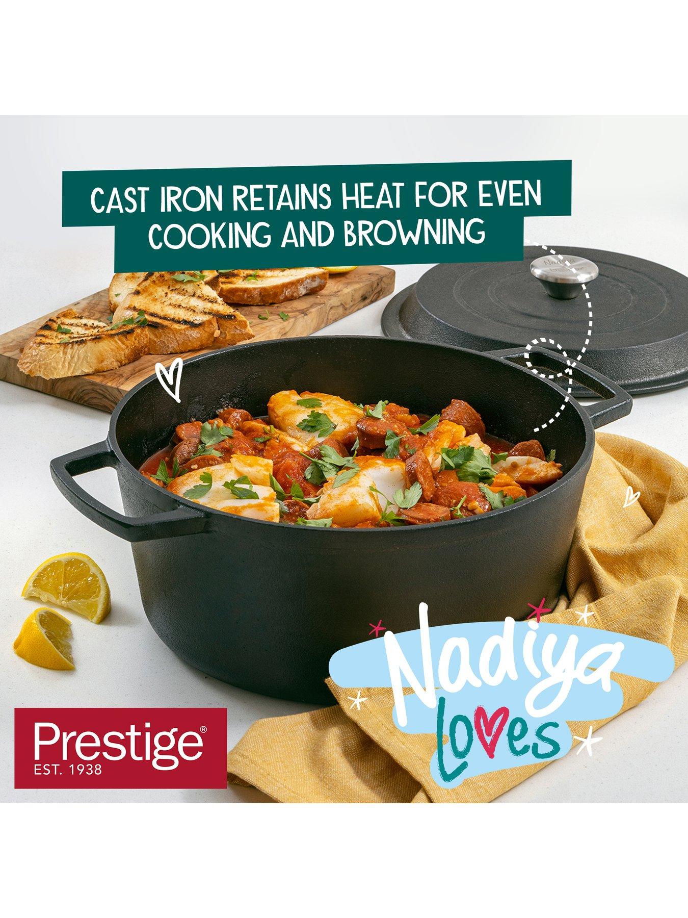  image of prestige-x-nadiya-45-litre-cast-iron-casserole