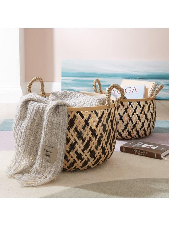 stillFront image of set-of-2-bamboo-woven-storage-basketsnbsp