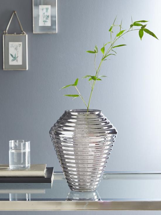 stillFront image of very-home-mira-ribbed-glass-vase