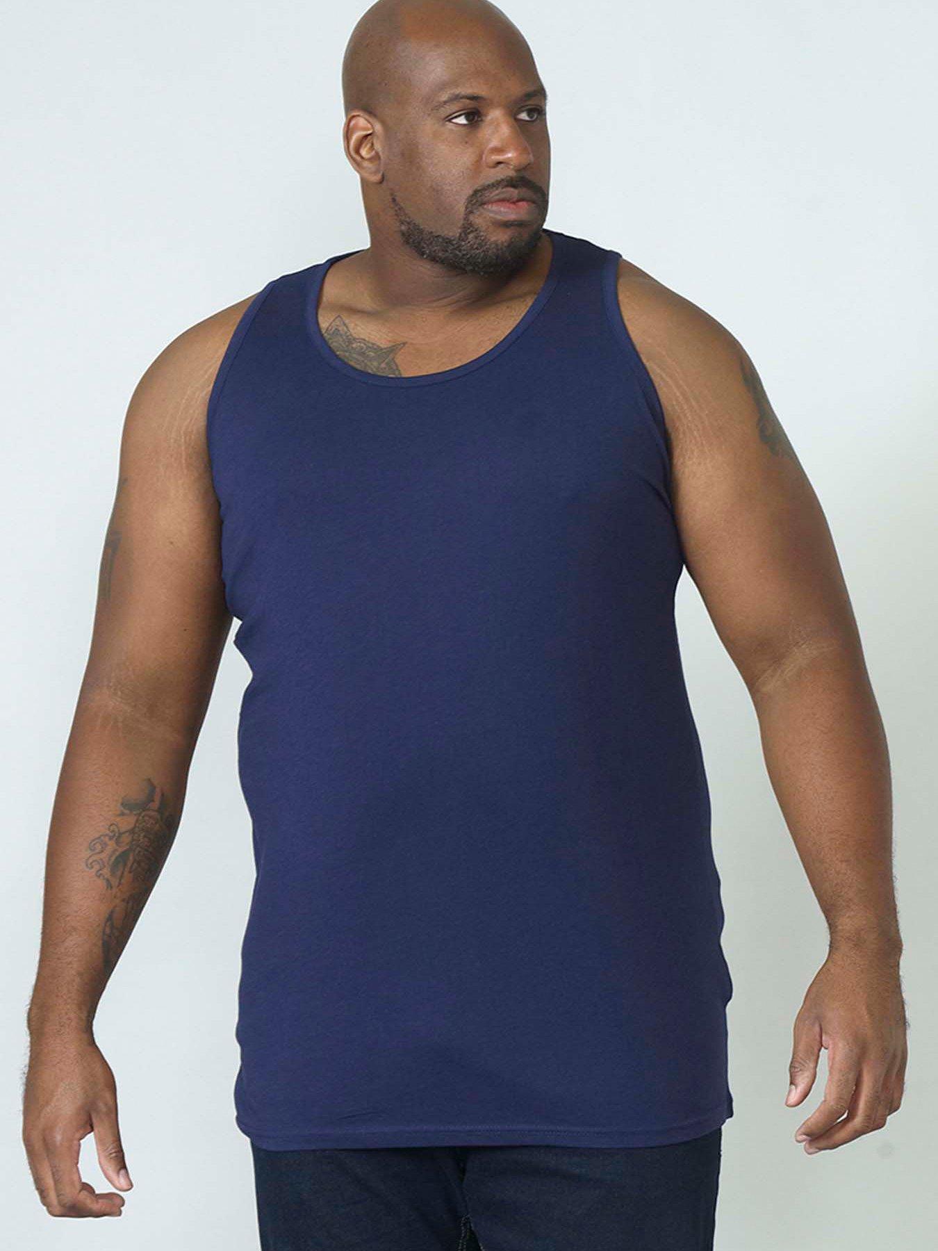 undefined Fabio Muscle Vest - Navy