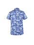  image of d555-whitsbury-hawaiian-printed-short-sleeve-shirt-blue