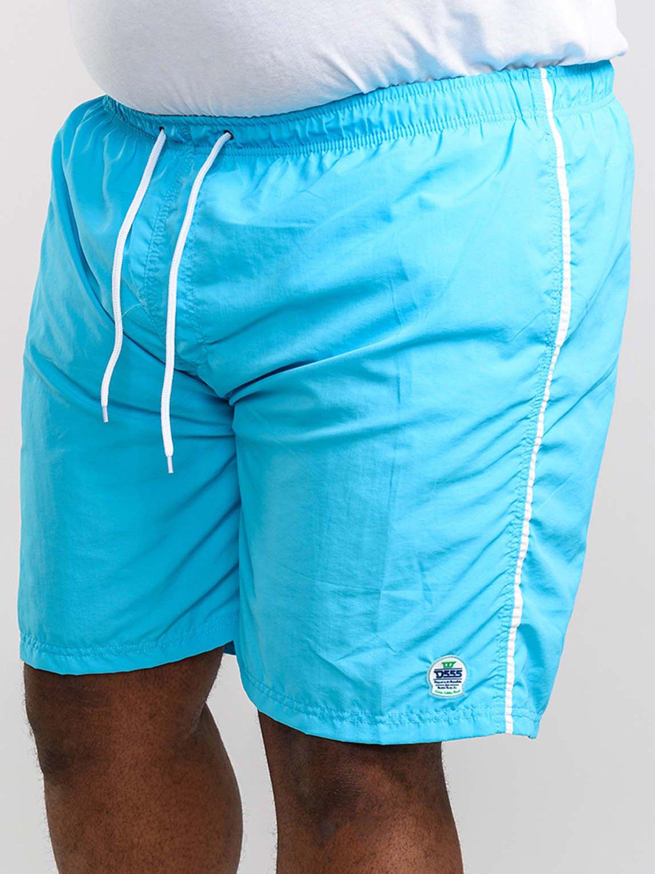 D555 Yarrow Full Length Swim Short - Blue