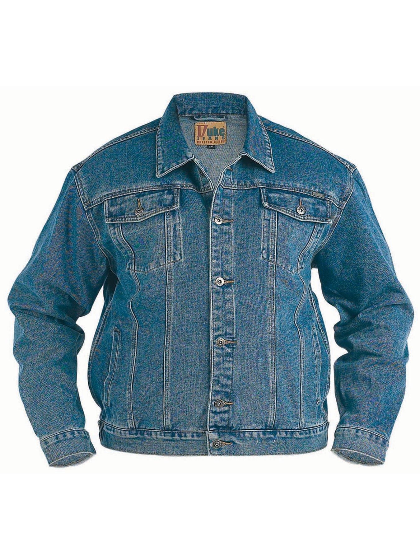 D555 Duke London Western Style Trucker Denim Jacket Littlewoods
