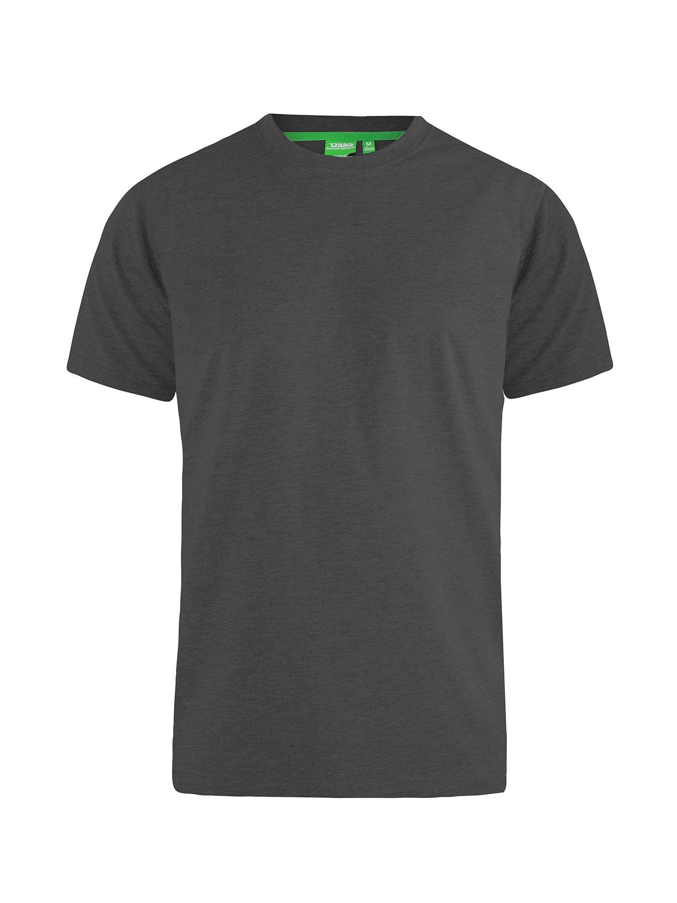  image of d555-flyers-premium-weight-t-shirt-charcoal-melange