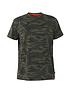 image of d555-gaston-camouflage-printed-t-shirt-multi