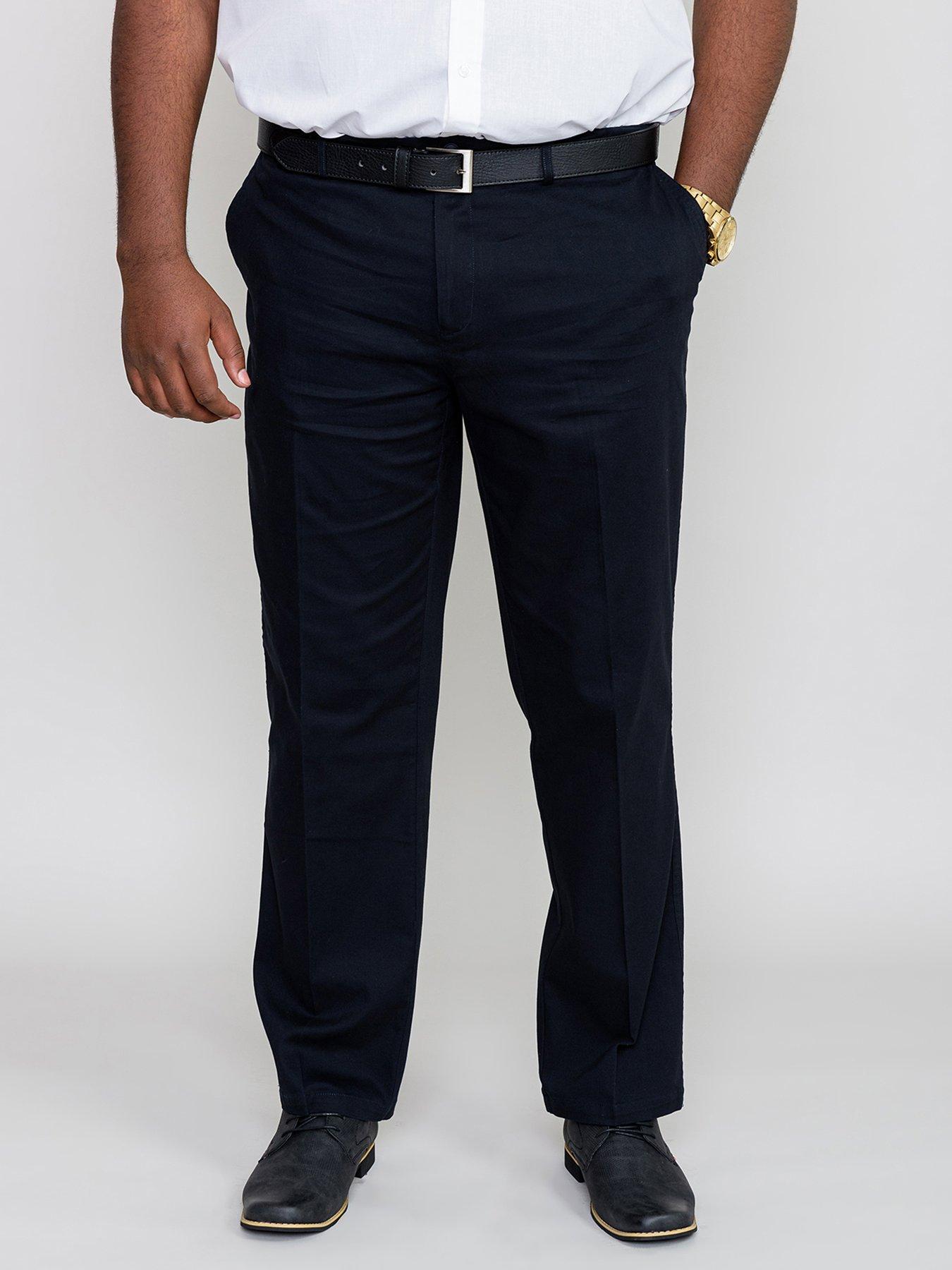 front image of d555-bruno-stretch-chino-pant-with-xtenda-waist