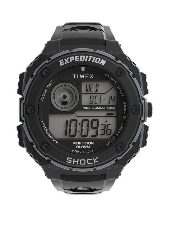 front image of timex-rugged-digital-digital-resin-mens-watch
