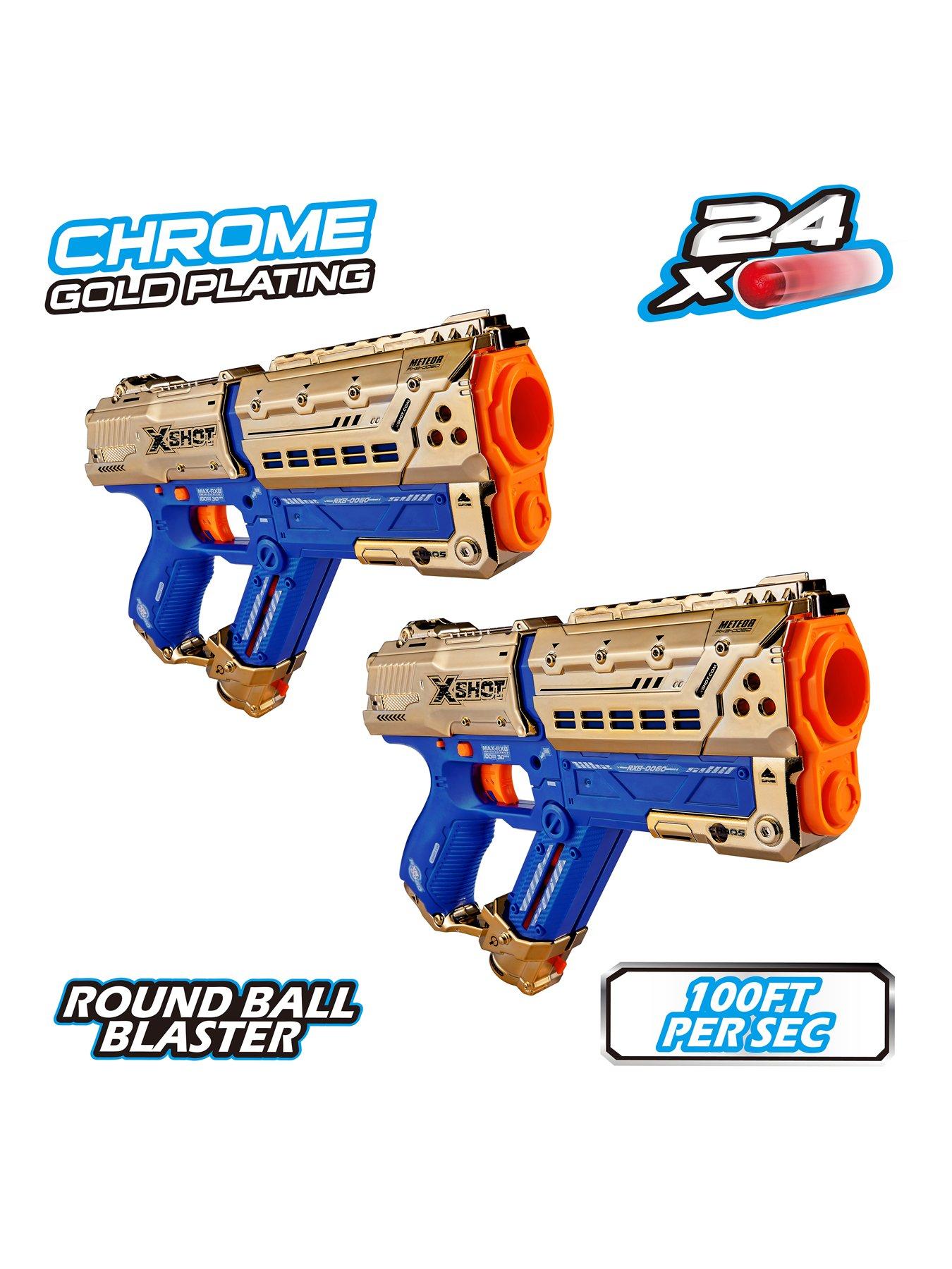 (2 Pack) XShot Chaos Ball Blaster-Chaos Meteor Toy for Kids, 24 Rounds