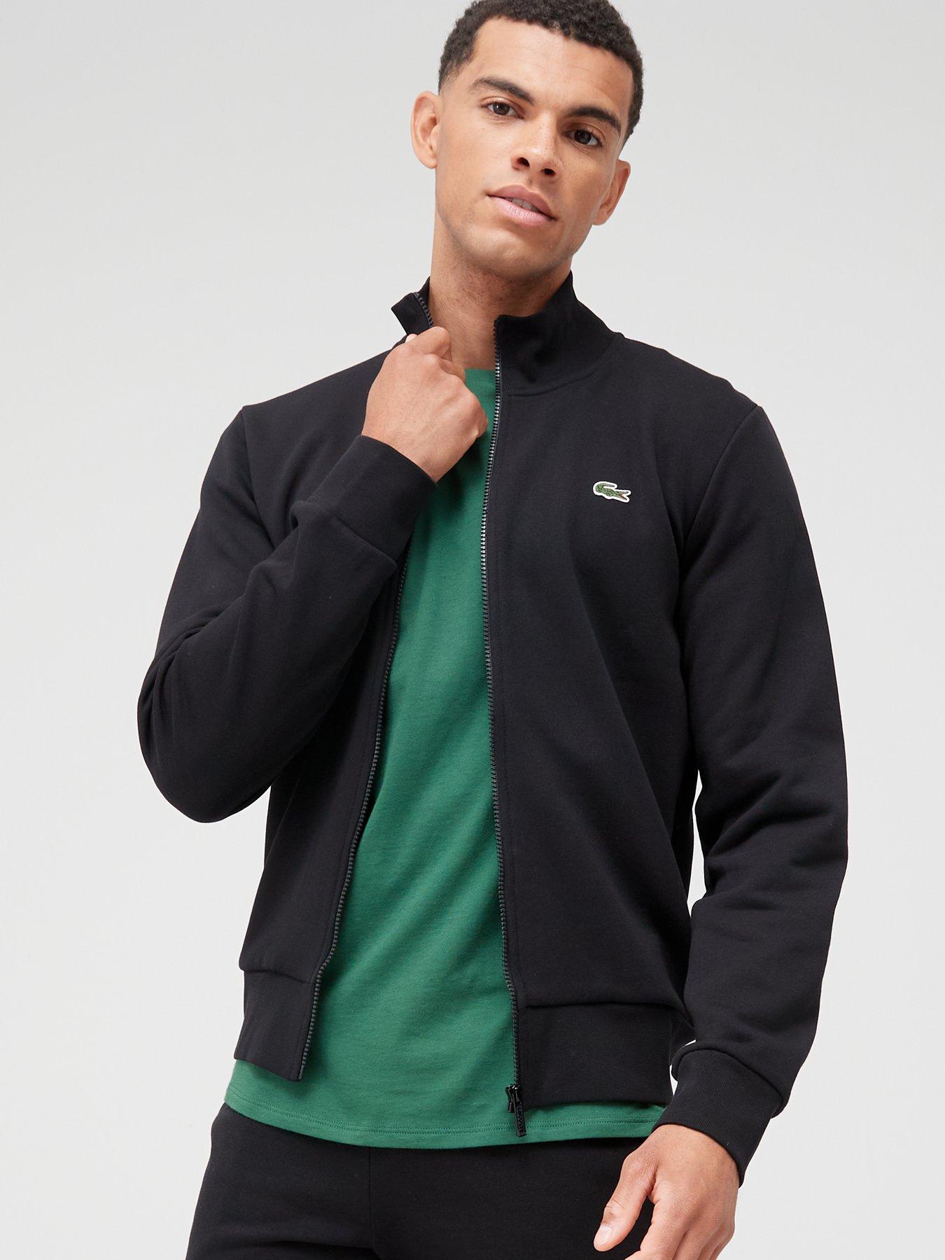 undefined Zip Thru Sweatshirt - Black