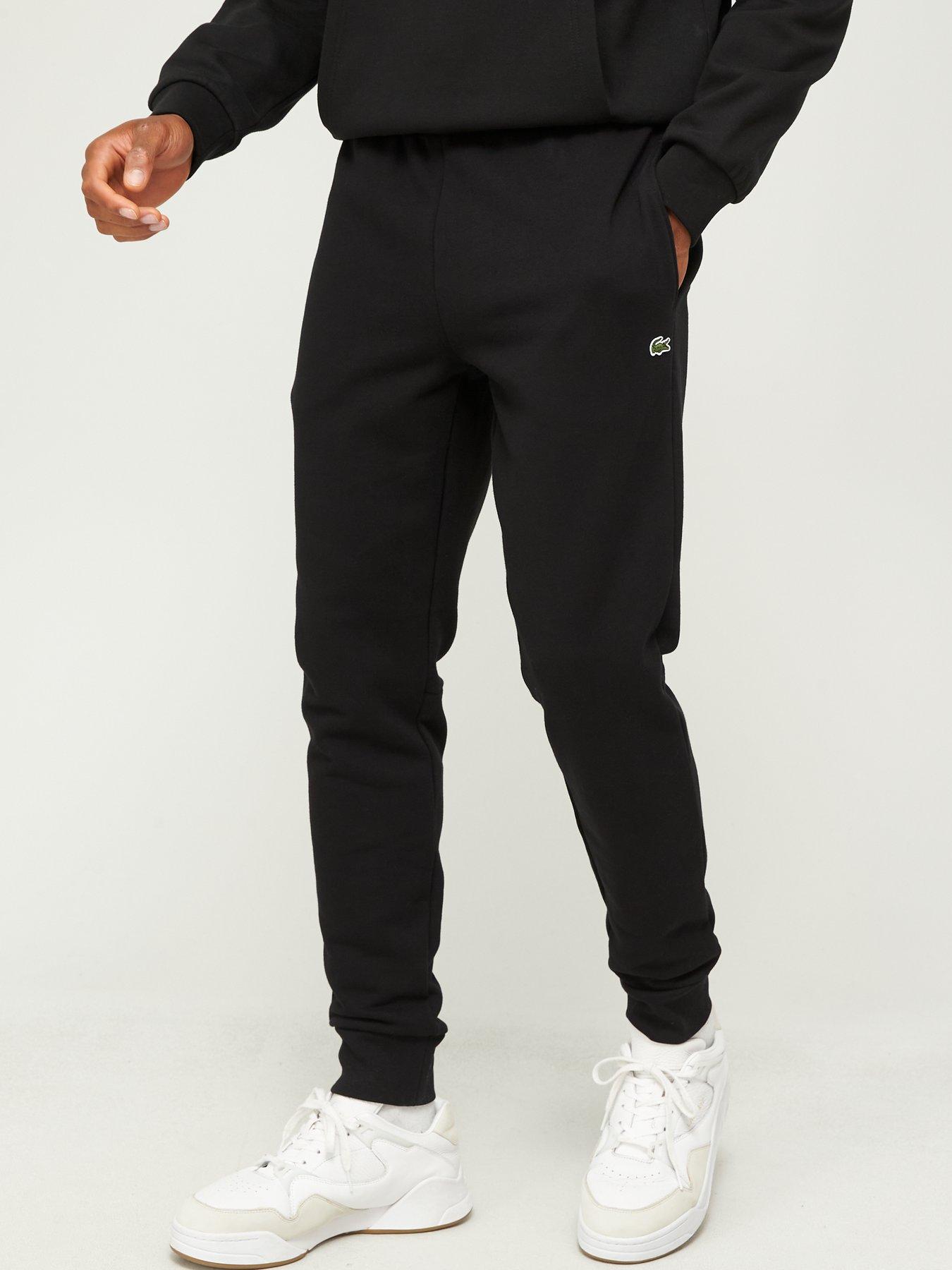 undefined Fleece Jersey Joggers - Black