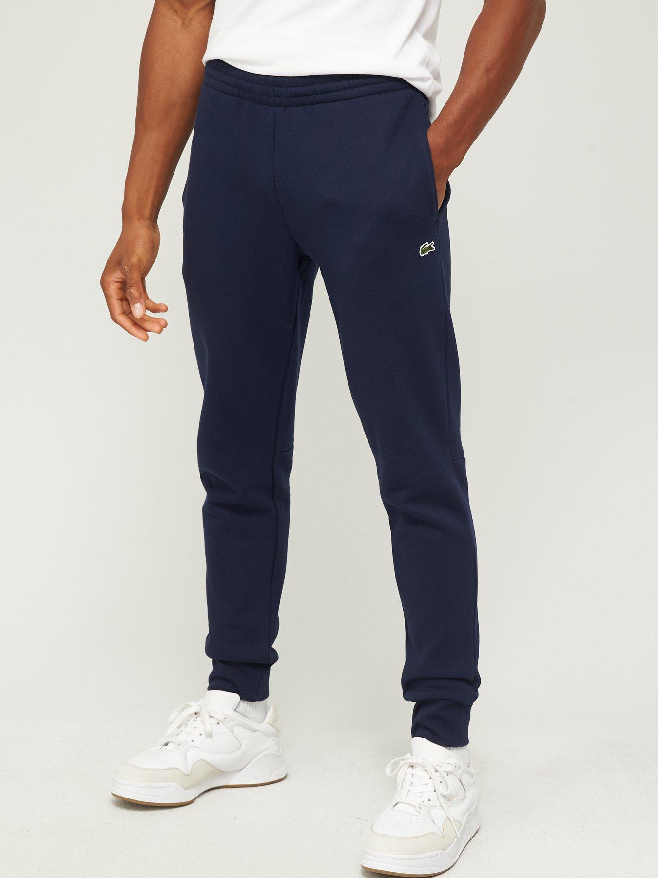 lacoste navy joggers