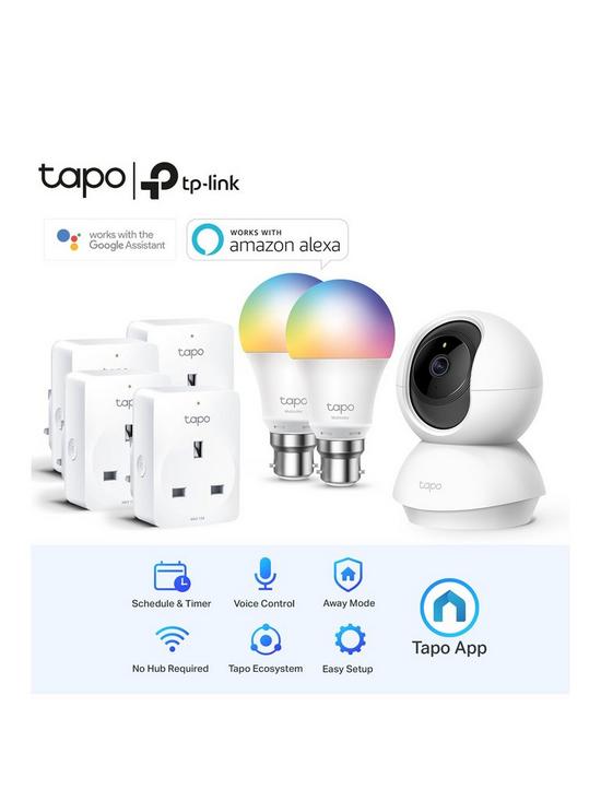 front image of tp-link-tapo-smart-home-starter-pack