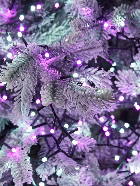 front image of festive-set-of-760-glow-worm-christmas-lights-in-pink-and-white