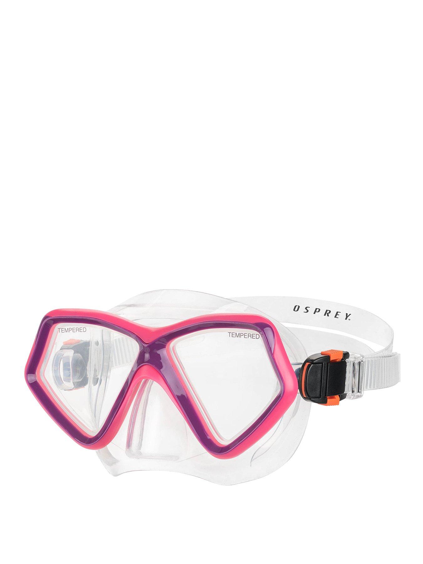  image of osprey-action-sports-kids-mask-snorkel-set-pink
