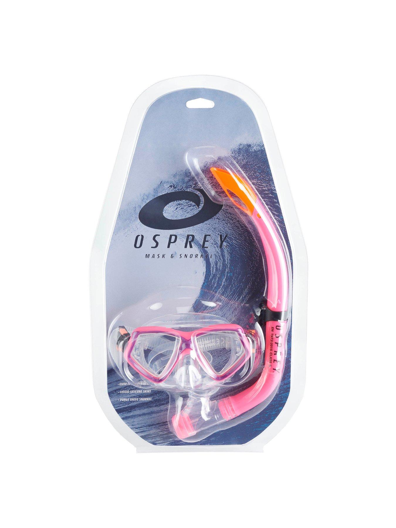 image of osprey-action-sports-kids-mask-snorkel-set-pink
